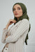 Jersey Shawl for Women Instant Cotton Head Wrap Shirred Scarf Turban,CPS-41 Fuchsia