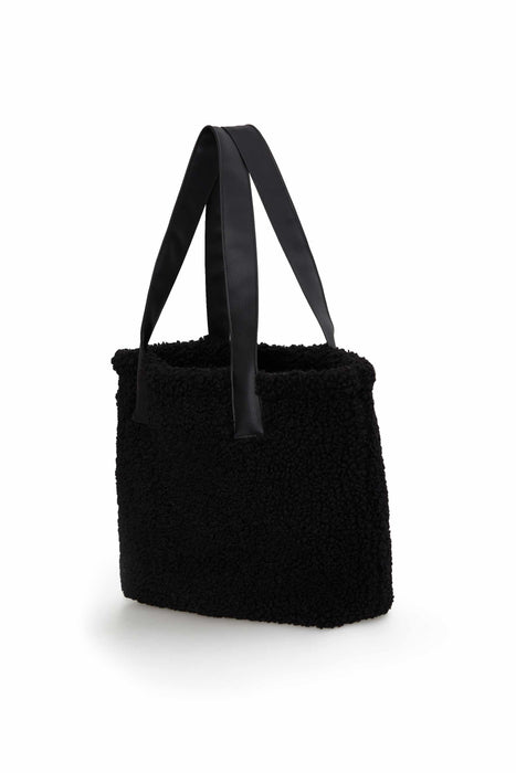 حقيبة كتف من القماش بإغلاق مغناطيسي، حقيبة يد يومية مصنوعة يدويًا مع حزام جلدي للنساء، CK-38