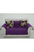 Pleated Reversible Knitted Polyester Decorative Sofa Shawl and Armrest Cover Set Furniture Protector Washable Couch Cover for Family,KTK-4 Purple