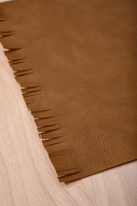 Set of 2 Washable Wipeable Placemats Faux Leather Table Mats Fringed Easy to Clean for Dining Table Set with Tassel Home Kitchen,A-4