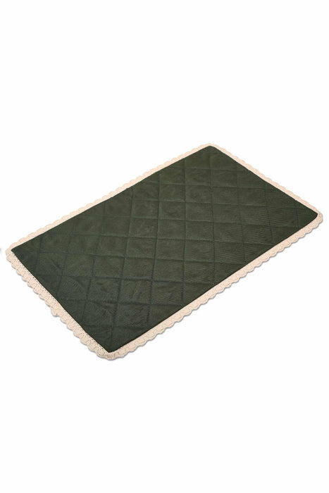 Set of 4 Washable Wipeable Placemats Polyester Table Mats Place mats Easy to Clean for Dining Table Set Kitchen Table,A-1B