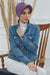 Soft Cotton Newsboy Visor Cap for Women, Stylish Lightweight Plain Turban Visor Cap for Daily Use, Fashionable Turban Chemo Headwrap,B-30 Purple 2