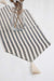 Striped Cotton Table Runner with Tassel 12 x 36 inches (30 x 90 cm) Machine Washable Table Cloth for Home Kitchen Decorations Parties, BBQ's, Everyday, Holidays,R-55K Striped Pattern