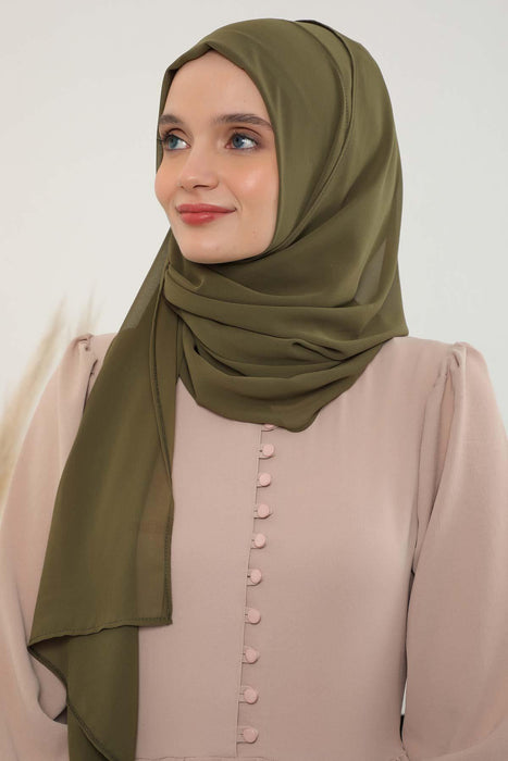 Women Instant Chiffon Shawl Modesty Turban Hijab Head Wrap Ready to Wear Women Headscarf made from Chiffon Fabric with Color Options,PS-11